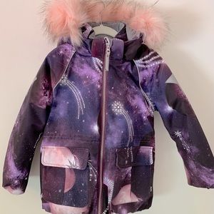 Molo Purple Waterproof Ski Jacket